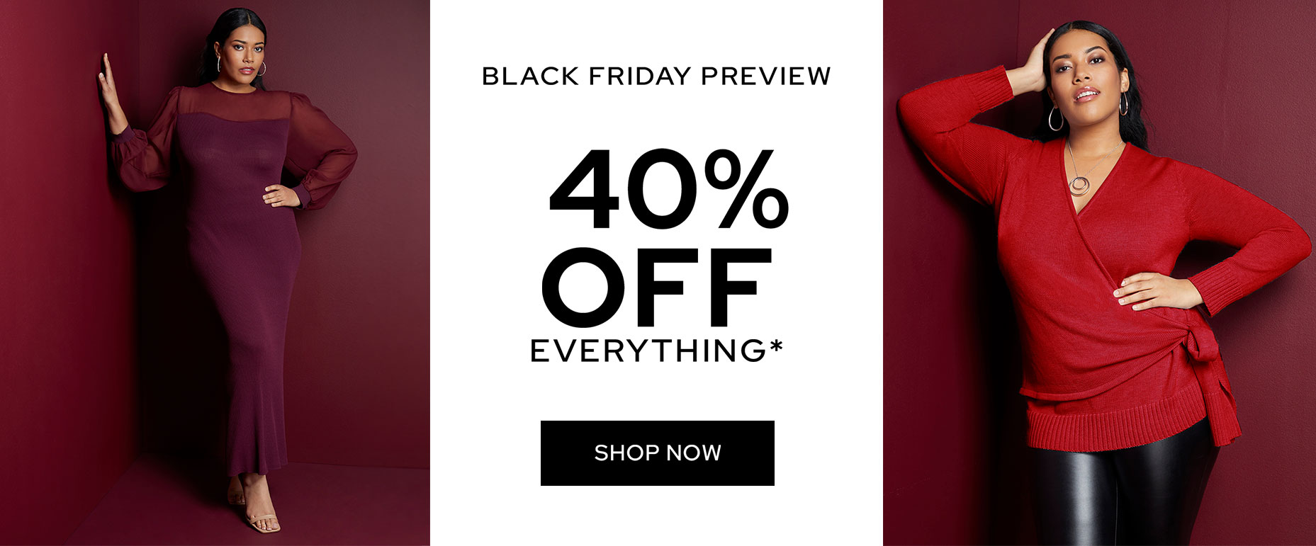 Black Friday Preview 40% Off