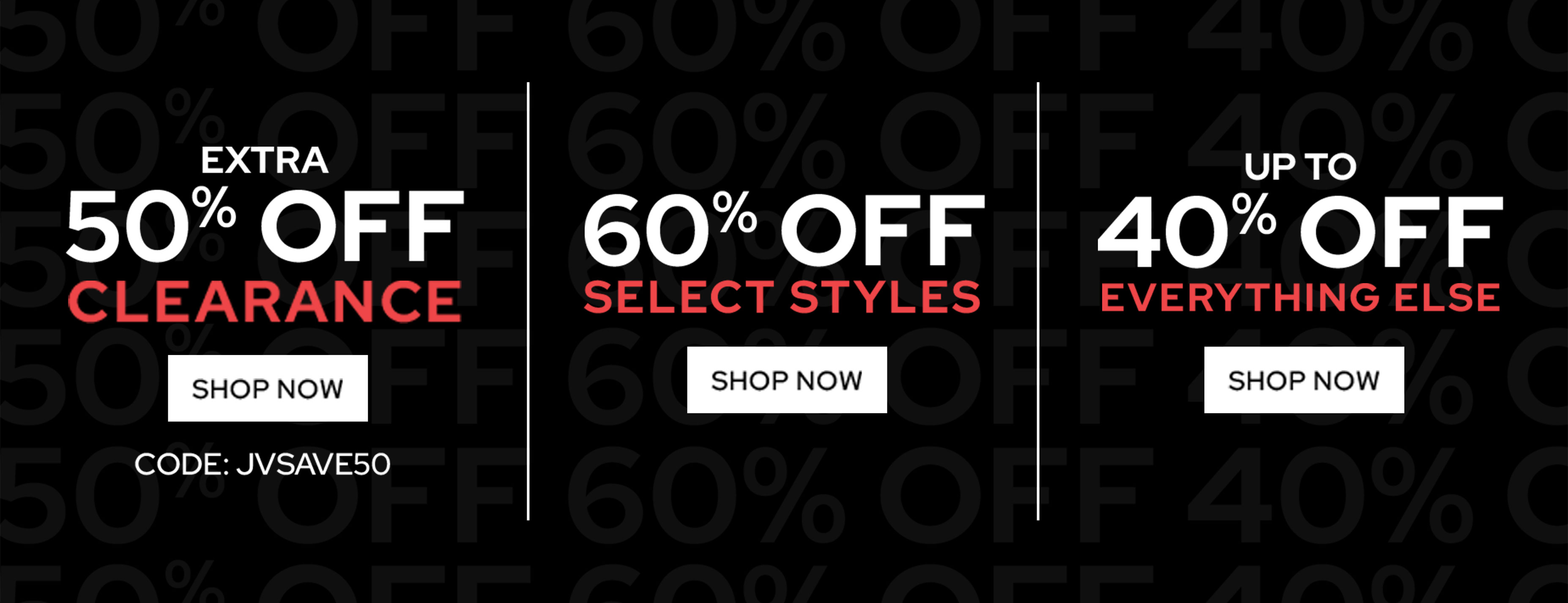 extra 50% off clearance